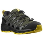 Salomon XA Pro V8 CSWP Jr. vandringsskor Olive Night/Black/Sulphur 38 - Fri frakt