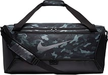 Nike Brsla Duff-9.0 Aop 2 Su20 Bag Lt Smoke Grey/Black/Mtlc Cool One Size