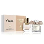 Chloé 2 Piece Gift Set: Chloé Eau De Parfum 20ml & Nomade Eau De Parfum 20ml