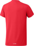 adidas Women's Terrex Multi Climacool Logo Tech T-Shirt, Pure Ruby, M