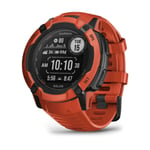 Garmin Instinct 2X Solar Röd - GPS Klocka för Löpning | Fri frakt över 1499 SEK | Loparshop.se - Handla nu på Loparshop.se!