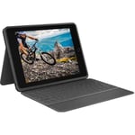 Logitech Bluetooth Mechanical Keyboard iPad  7th Gen  Rugged Folio QWERTY UK ...