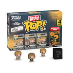 Funko Bitty Pop! Lord Of the Rings - Samwise 4PK​ and A Surprise Mystery Mini Figure - 0.9 Inch (2.2 Cm) - Lord Of the Rings Collectable - Stackable Display Shelf Included - Gift Idea