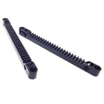 Parts/Elements - Technic, Gears Lego? Parts: Technic, Gear Rack 1 x 13 with Axle and Pin Holes (Black)