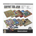 MISTER GADGET, MG3344, Profitez de 100 Jeux de société Classiques avec Le Jeu Classique x100 de pour des Moments de convivialité. Multicolore, en Papier, Bois, Plastique.