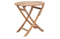 Exotan Folding Utebord sammenleggbart teak Ø65 cm