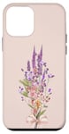 Coque pour iPhone 12 mini Bouquet de fleurs sauvages - Fleurs botaniques - Lavande