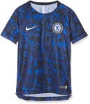 NIKE Men CFC Y Nk Dry SQD Top Ss Gx 2 T-Shirt - Hyper Cobalt/Rush Blue/White, X-Small