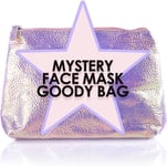 7th Heaven Mystery Face Mask Goody Bag – Lucky Dip Pink Holographic Cosmetic Bag