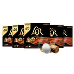 L'OR 100 Nespresso* Compatible Capsules Colombia (5 Packs, 100 Coffee Pods)