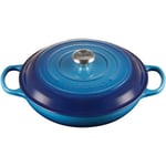 Le Creuset - Signature buffetgryte 3,5L/30 cm azure