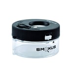 Smokus Focus 19423 Jetpack Boîte de rangement hermétique en plastique avec loupe et LED Noir