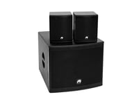 Set MOLLY-12A Subwoofer active + 2x MOLLY-6 Top 8 Ohm, black