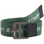 Ceinture Tommy Jeans  Ceinture homme  Ref 60259 Vert