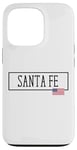 Coque pour iPhone 13 Pro Santa Fe City, États-Unis, drapeau, État, voyages, États-Unis, Amérique, femmes, hommes