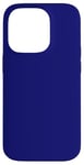 iPhone 14 Pro Simple Midnight Blue Color Case