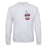 Sweat Shirt Homme Poche Surprise Soda Boisson Sucre Film Dessin