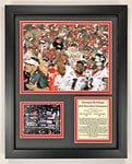 Legends Never Die University of Georgia Bulldogs - 2018 Rose Bowl Champions - Framed 12"x15" Double Matted Photos, Inc.