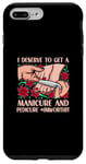 Coque pour iPhone 7 Plus/8 Plus Manucure Pédicure Femmes Pampering Nail Art Wellness Soins de la peau