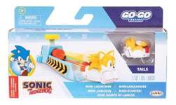 Sonic The Hedgehog Go-Go Racers Mini Launcher Tails