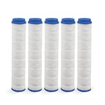 Lot de 5 filtres pour douchette | SAVEWATER DELUXE | VENTEO | Filtre remplaçable | Pour pommeau de douche | Système de filtration des particules | Economise et filtre l'eau