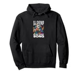 DJ Catnip Play That Song - Funny Audio Wave House Music Pullover Hoodie