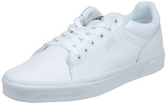 Vans Seldan, Basket homme, (Tumble) White/White, 45 EU