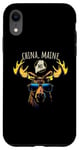 iPhone XR China Maine USA Moose Wearing Sunglasses Design Case