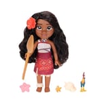 Moana 2 Disney’s My Singing Friend Moana Doll & Heihei Figure by Jakks Pacific, Stands 14” / 36 cm Tall, Officially Licensed by Disney, Great Gift for Disney’s Fans, Suggested for Ages 3+