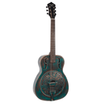 Metal Body Resonator Style-0 Distressed Green