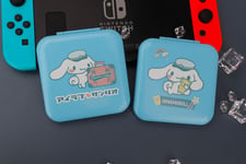 Switch Card Box Nintendo Switch Game Card Storage Box Switch Thème Card Box-K076 Cinnamon Dog-Blue-Joy1401