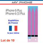 Neuf = Lot De 10 : Autocollant Sticker Adhésif Colle Batterie Iphone 6 Plus / 6 / 6s Plus Strips Double Face