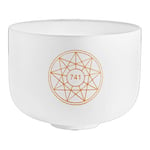 Meinl 10" Solfeggio Crystal Singing Bowl SOL 741 HZ - SOLCSB10-741