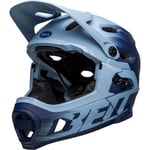 Bell Helmets Super DH Mips - Casque VTT M Lght Blue / Navy S (52 - 56 cm)