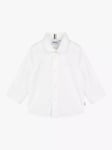 HUGO BOSS Baby Cotton Shirt, White