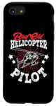 Coque pour iPhone SE (2020) / 7 / 8 Bad Old Helicopter Pilot