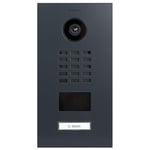 DoorBird D2101V-RAL7016 V2 D2101V IP Video Door Bell with RFID Badge Reader Anthracite, Charcoal, VISIOPHONE SANS Support