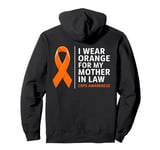 I Wear Orange for My Mother in Law Shirt | CRPS Awareness Pullover Hoodie