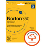 Norton Digital Download for Windows, Mac, for 5 Devices - Annual Subscription