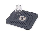 Joseph Joseph SinkShield Sink Saver Mat with Draining Plug, Protects Sink, Glasses, Dishes, Removable Plug, Non-Slip, Quick Drainage, Anthracite