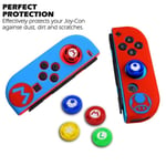 /#/Mjukt Silikonfodral för Nintendo Switch Oled Joycon Skin Prot/#/