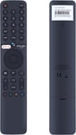 Compatible avec Xiaomi Smart TV Voice Télécommande de Rechange pour Xiaomi MI P1 32 43 55 Q1 75 Series Android Smart TV L32M6-6AEU L50M6-6AEU L55M6-6ESG L75M6-ESG Voice Remote