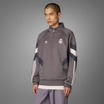 adidas Real Madrid Originals Half-Zip Crew Sweatshirt Men