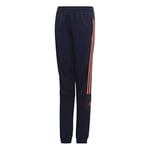 adidas JB A AAC FT PT Pantalon de Sport Garçon, Collegiate Navy/Collegiate Navy/App Solar Red, FR : S (Taille Fabricant : 8-9Y)