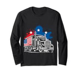 American Truck Driver Long Sleeve T-Shirt