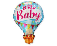 Ballonim® Ballon à air Chaud New Baby Bleu env. 70 cm