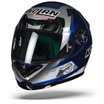 X-Lite X-802RR Replica E.BASTIANINI Casque intégral Moto en Fibre Composite Bleu Cayman Taille L