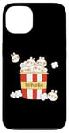 Coque pour iPhone 13 Mignon film pop Kawaii Popcorn Cinema Rabbit Bunny