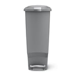 Simplehuman Slim Grey 40L Pedal Bin