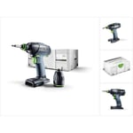 T 18+3 Li-Basic Perceuse-visseuse sans fil + Coffret de transport Systainer - sans Batterie ni Chargeur ( 574763 ) - Festool